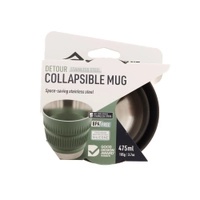 Sea to Summit Detour Collapsible Mug 475ml Beluga Grey Thumbnail Sea to Summit Detour Collapsible Mug 475ml Beluga Grey