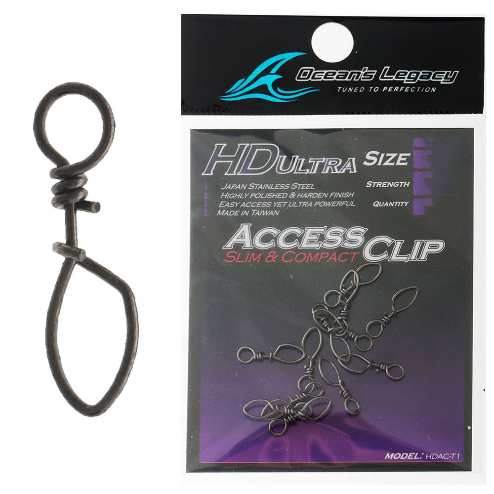 Ocean's Legacy HD Ultra Access Clips #2 43lb Qty 12