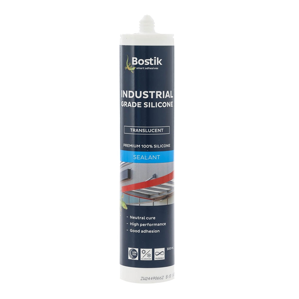 Bostik Industrial Silicone Sealant 300ml Clear