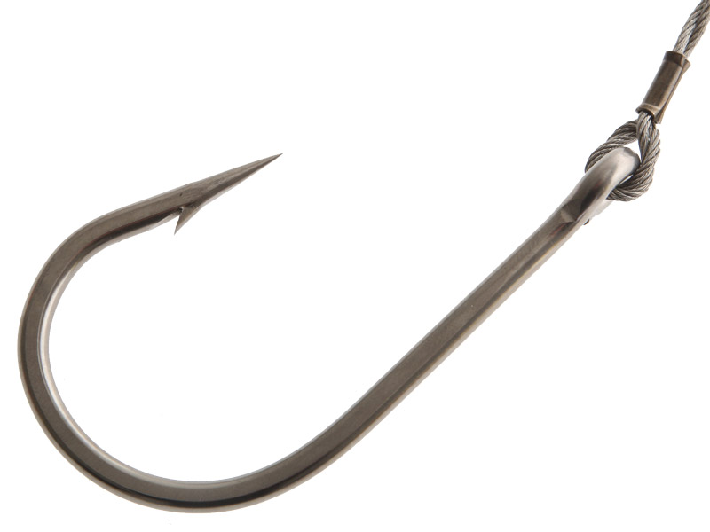Black Magic Stainless Steel Shark Trace 200kg and 10/0 Game Hook