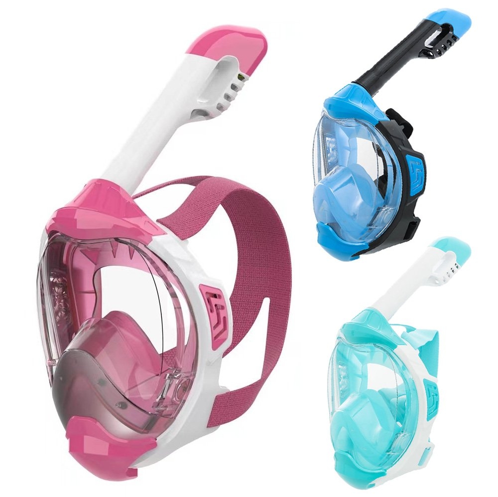 AquaMonde Full Face Snorkel Mask