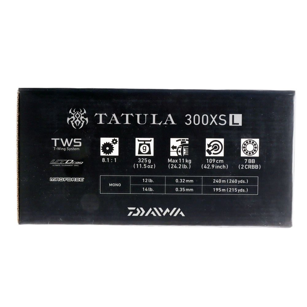 Daiwa Tatula TWS 300XSL Left Hand Baitcaster Reel Daiwa Tatula TWS 300XSL Left Hand Baitcaster Reel