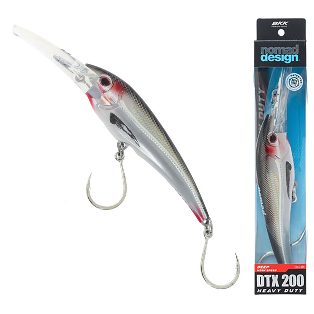 Nomad Design DTX 200 HD Trolling Deep Diving Tuna Lure 203.2mm Bleeding Mullet