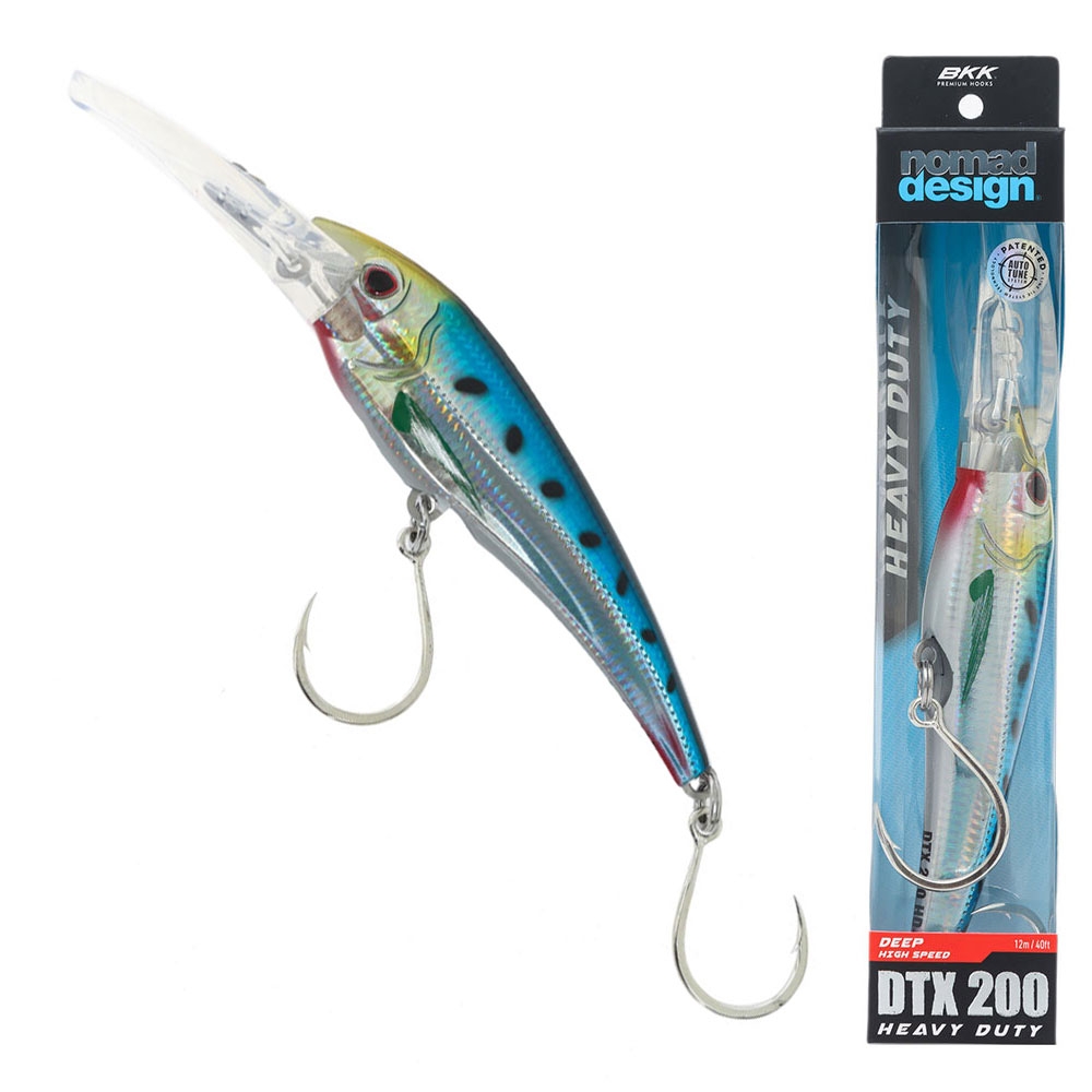 Nomad Design DTX 200 HD Trolling Deep Diving Tuna Lure 203.2mm Sardine