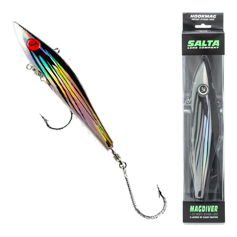 Salta MagDiver All-Speed Tuna Trolling Lure 10in Skip Jack