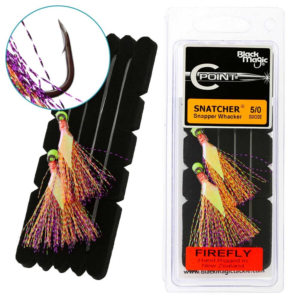 Black Magic Snapper Whacker Flasher Rig