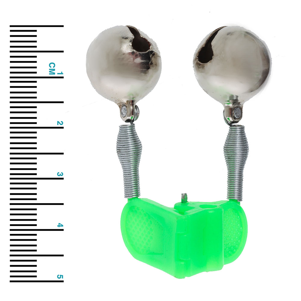 Hook'em Spring Loaded Double Rod Bell Qty 1