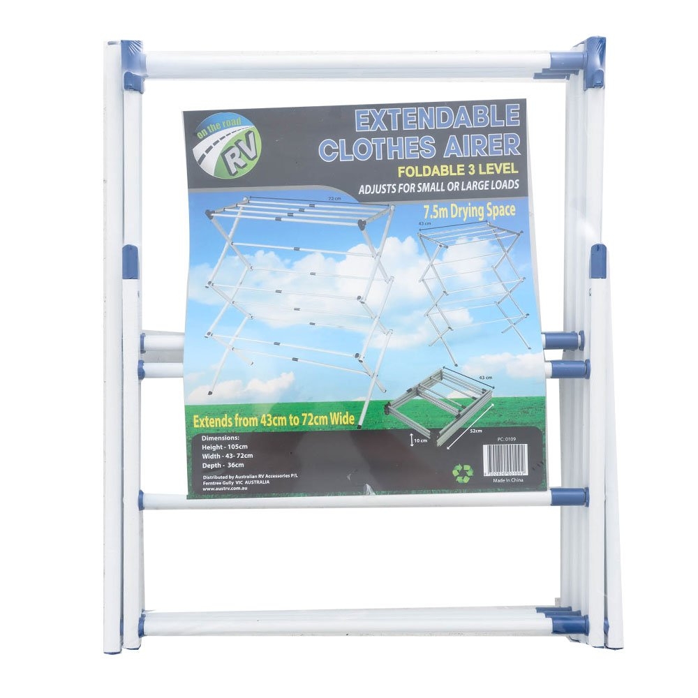 Extendable Clothes Airer Drying Rack