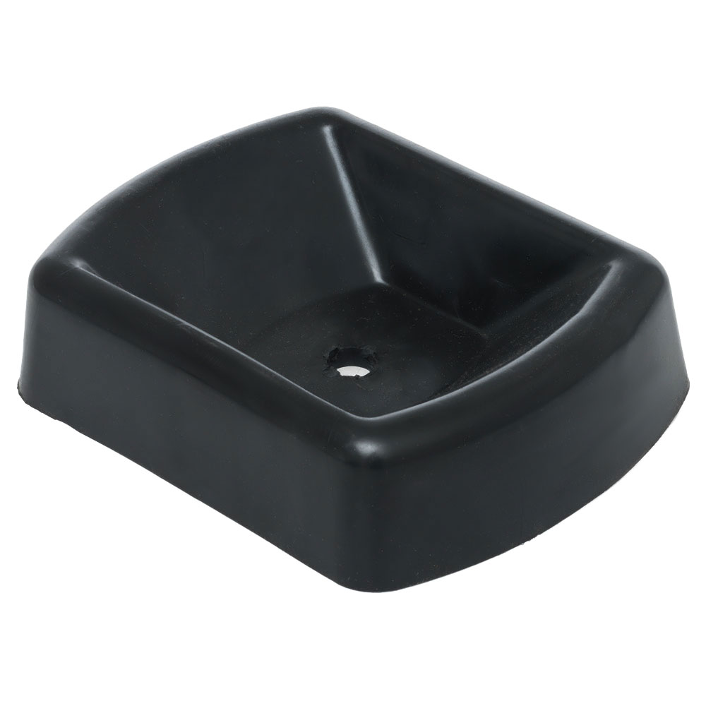 Rubber Trailer/RV Jockey Wheel Receiver