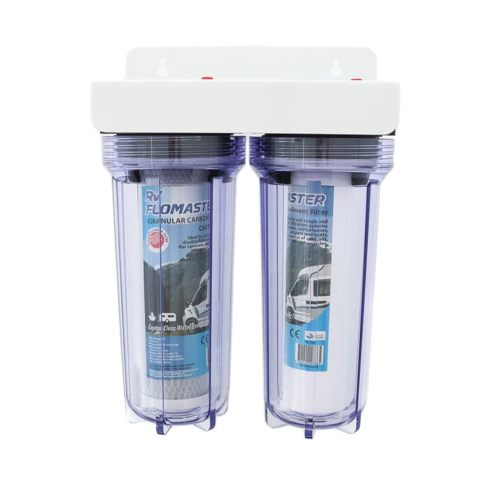 RV Flomaster Twin Water Filter RV Flomaster Twin Water Filter