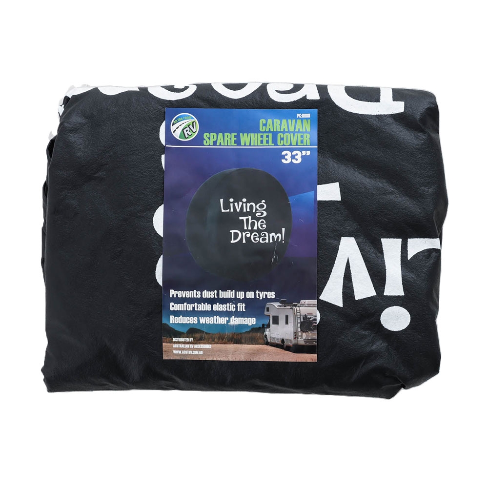 Living the Dream Spare Wheel Cover 33in