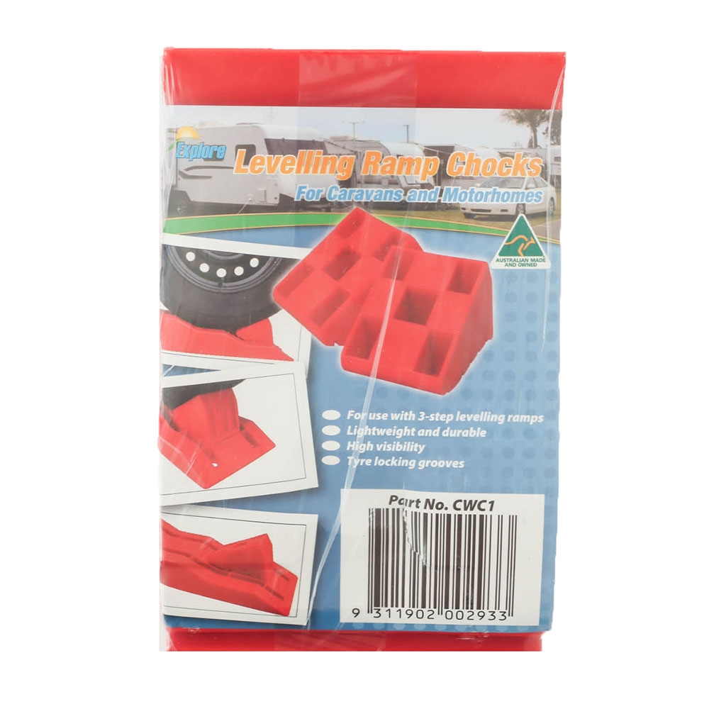Explore Wheel Chocks Suits Levelling Ramps