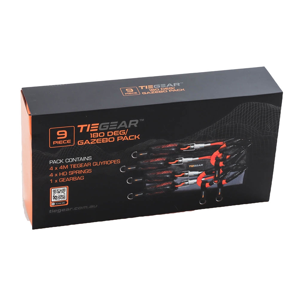 Tiegear STEADFAST Gazebo Caravan Awning Tie Down 4-Pack