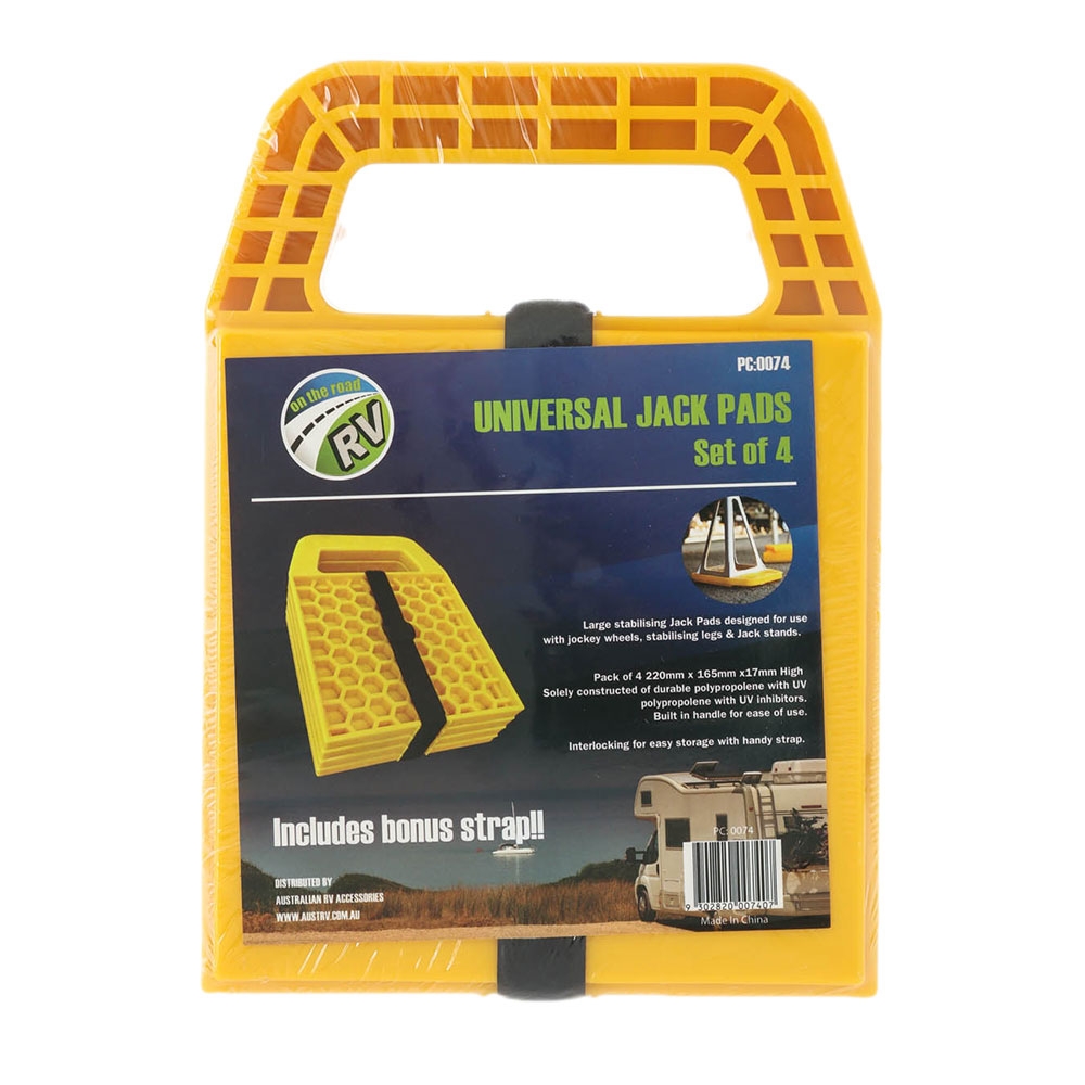 Square Jack Pads Qty 4