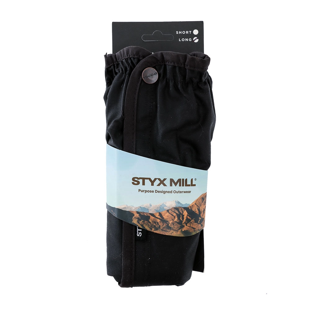 Styx Mill Oilskin Brown Domed Puttie Gaiter 31cm Pair Styx Mill Oilskin Brown Domed Puttie Gaiter 31cm Pair