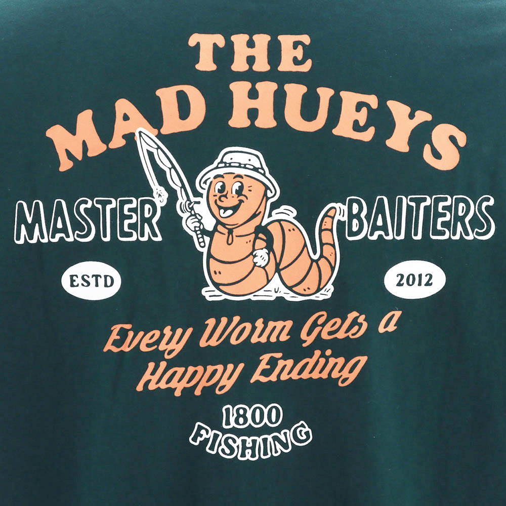 The Mad Hueys Happy Worm T-Shirt