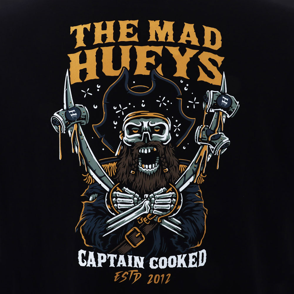 The Mad Hueys Captain Cooked T-Shirt