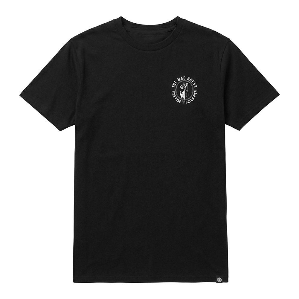 The Mad Hueys Skewered Shark T-Shirt Black Medium
