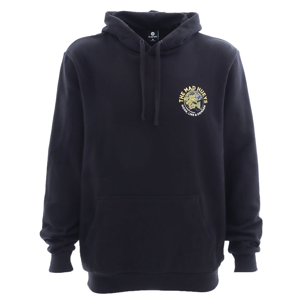 The Mad Hueys Hook Line and Drinker Pullover Fleece Hoodie