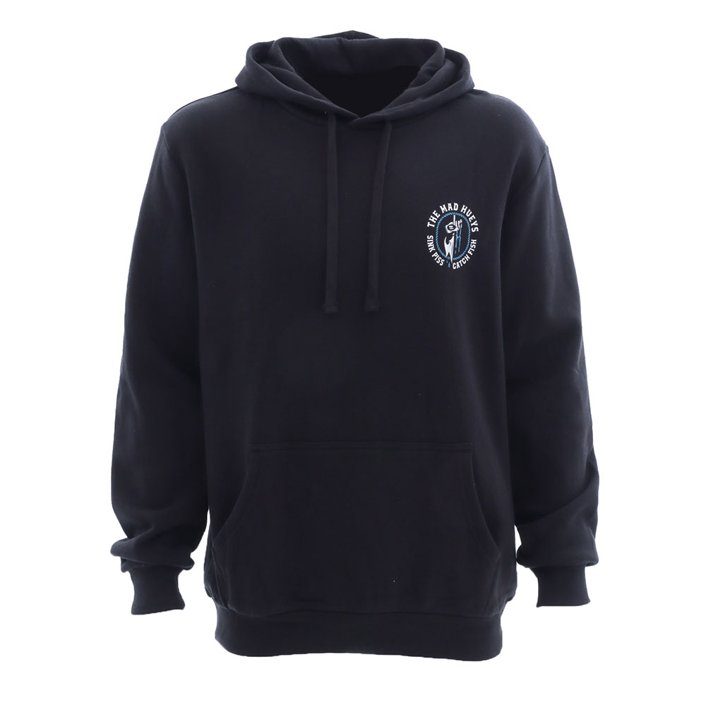 The Mad Hueys Skewered Shark Pullover Fleece Hoodie