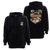 The Mad Hueys Shipwrecked Captain Pullover Fleece Hoodie Black L