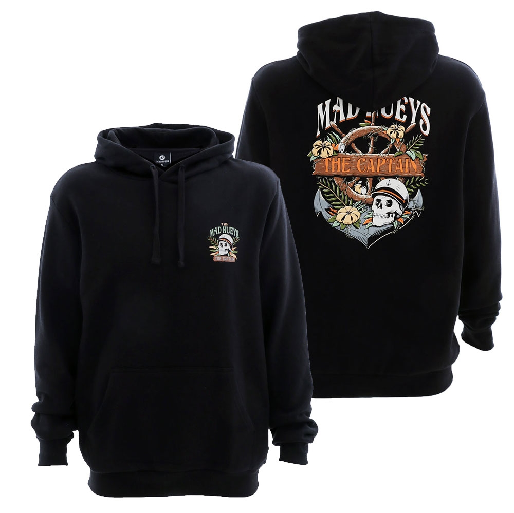 The Mad Hueys Shipwrecked Captain Pullover Fleece Hoodie