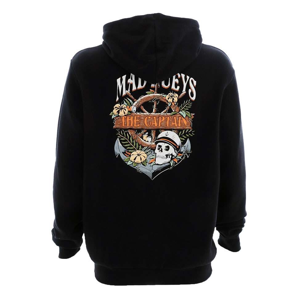 The Mad Hueys Shipwrecked Captain Pullover Fleece Hoodie