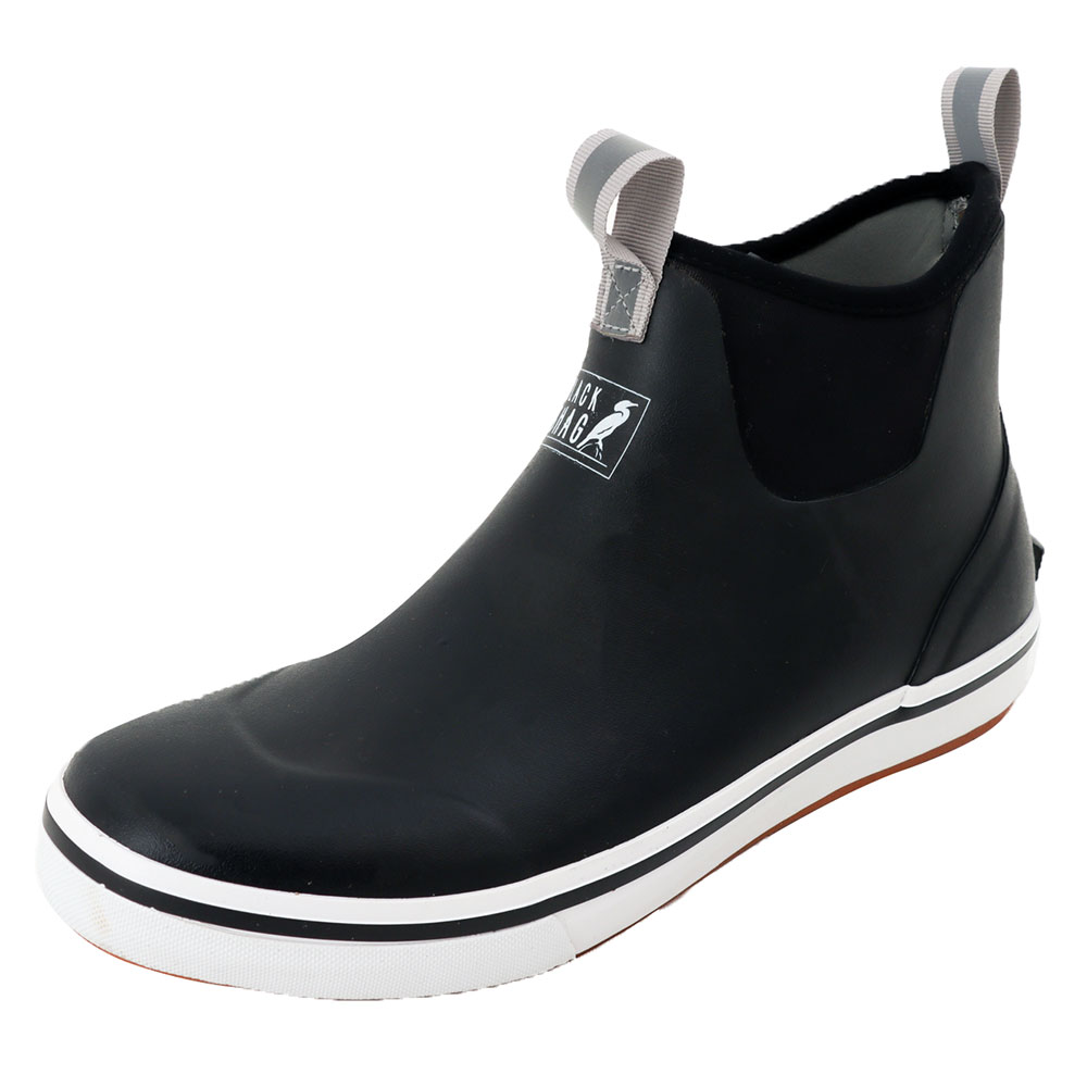 Black Shag Neoprene Deck Boots