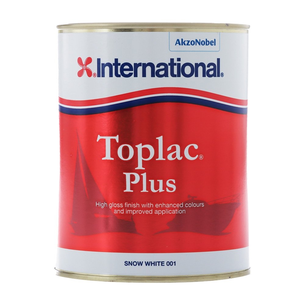 International Toplac Plus Top Coat 1L Snow White