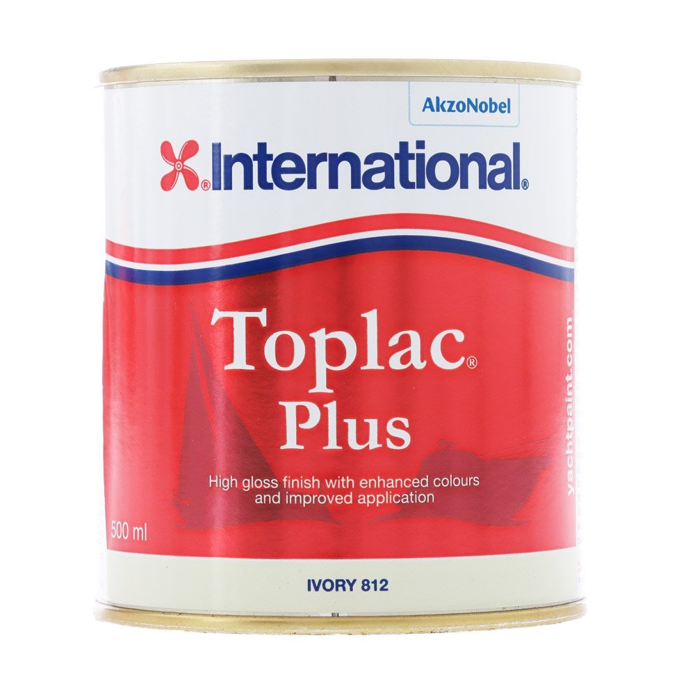 International Toplac Plus Top Coat 500ml Ivory