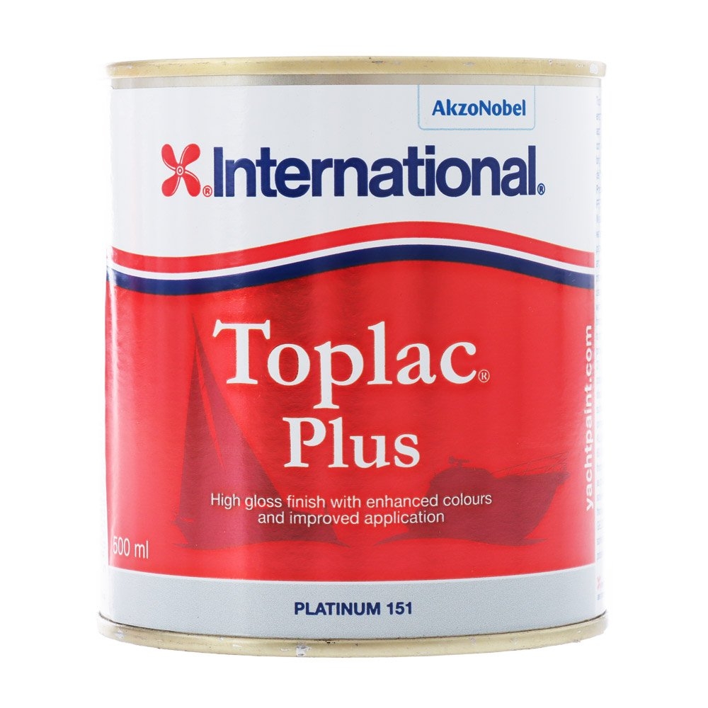 International Toplac Plus Top Coat 500ml Platinum