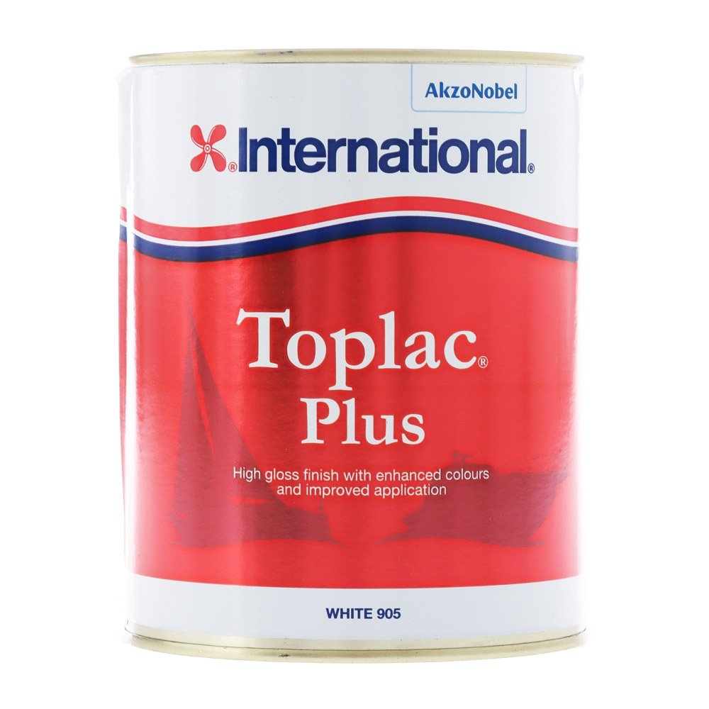 International Toplac Plus Top Coat 1L White 905