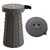 Venturer Portable Collapsible Camping Stool Grey