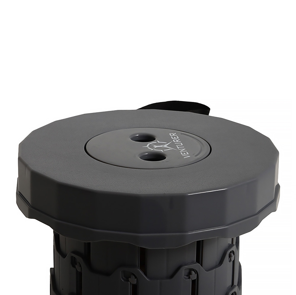 Venturer Portable Collapsible Camping Stool Grey