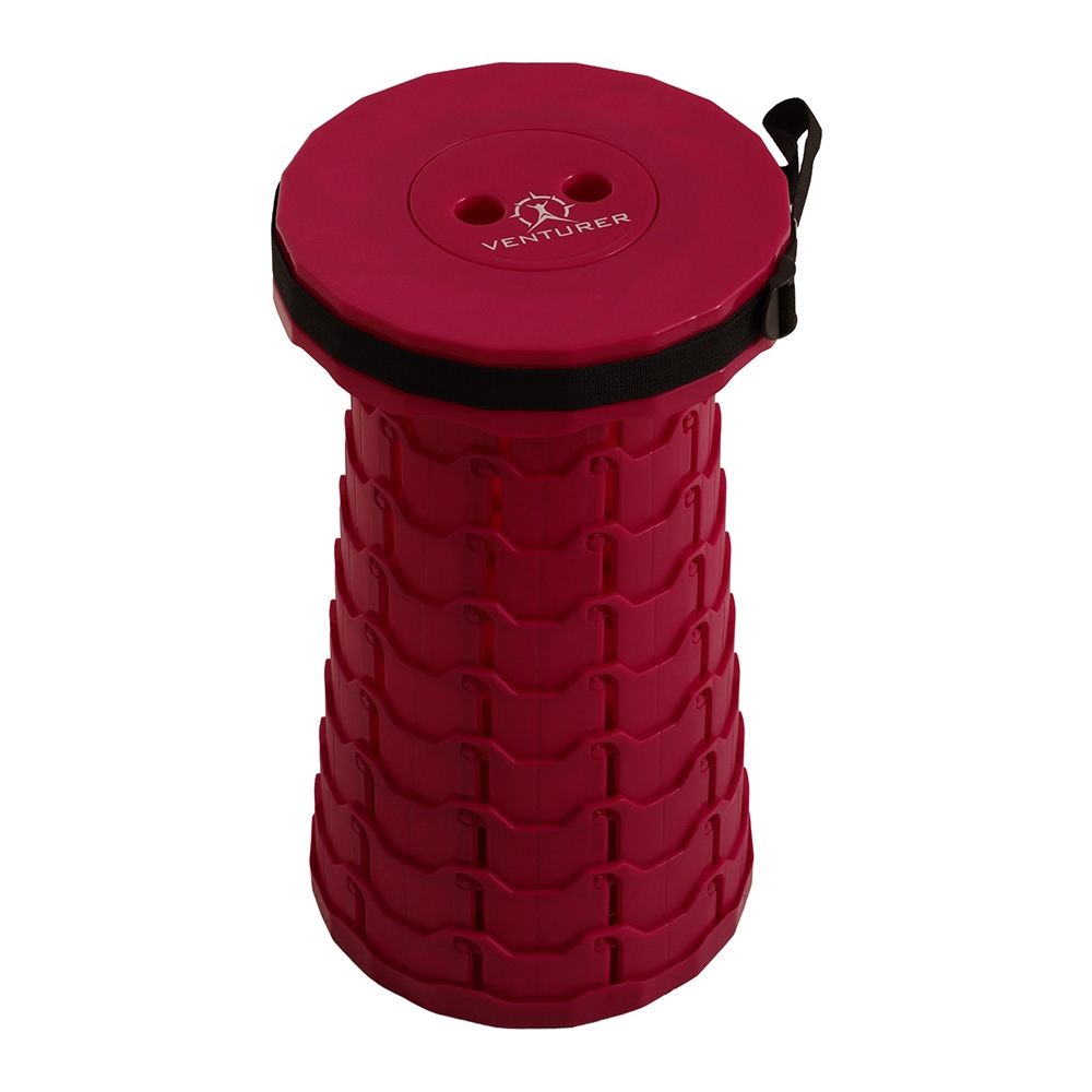 Venturer Portable Collapsible Camping Stool Pink