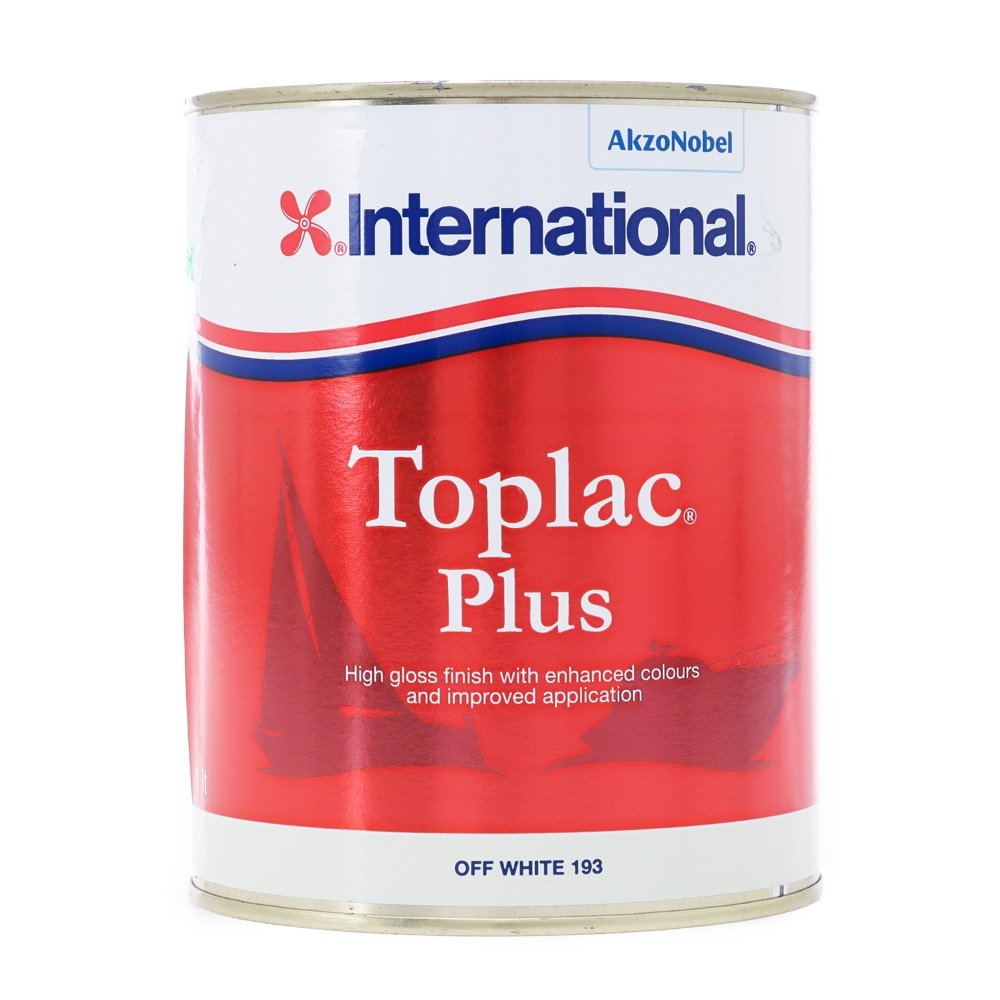 International Toplac Plus Top Coat 1L Off White