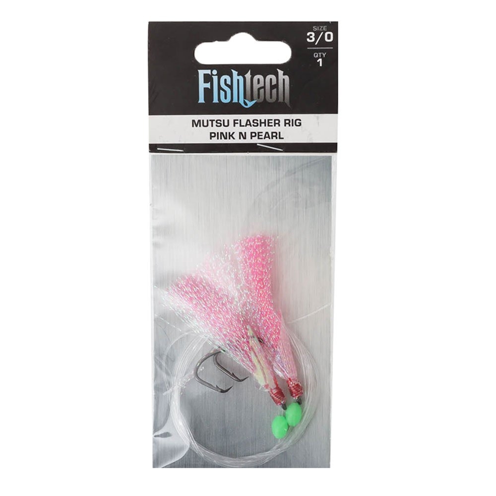 Fishtech Mutsu Economy Flasher Rig Pink n Pearl