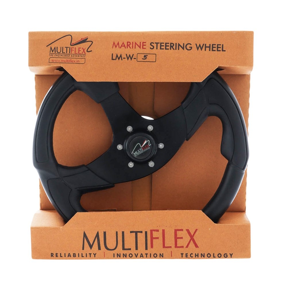 Multiflex W5 Epsilon Sports Steering Wheel 350mm Black