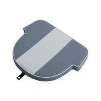 Hi-Tech Upholstery for Cruiser Boat Seat Smoke/White Thumbnail Hi-Tech Upholstery for Cruiser Boat Seat Smoke/White