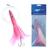 H2O Pro Ahi Feather Skippy Lure 120mm Rigged Pink/White