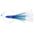 H2O Pro Ahi Grass Skirt Tuna Lure Rigged Blue/White