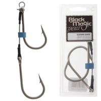 Black Magic 11/0 Twin Hook Shackle Rig for Game Lures - Closed Gape Thumbnail Black Magic 11/0 Twin Hook Shackle Rig for Game Lures - Closed Gape