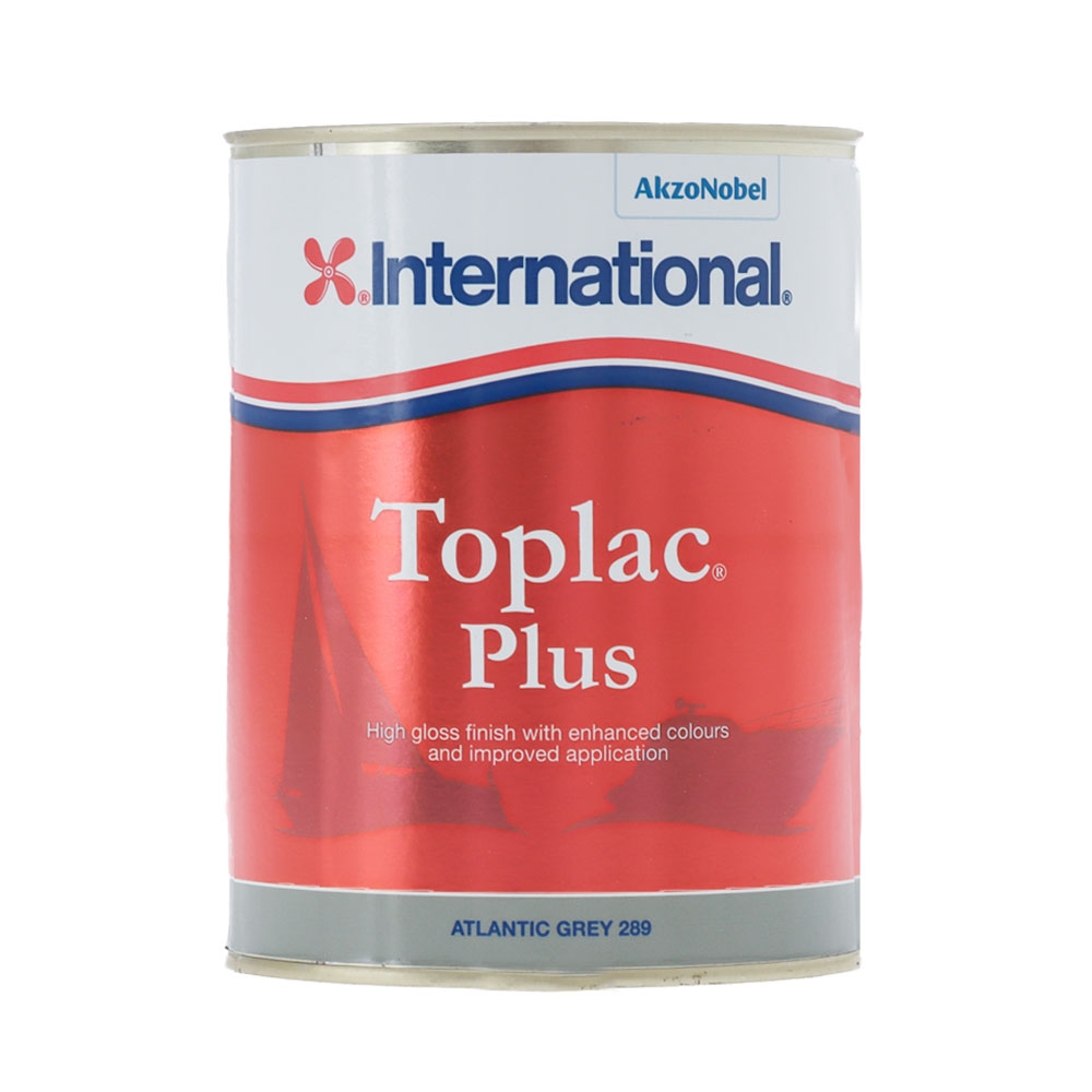 International Toplac Plus Top Coat 1L Atlantic Grey