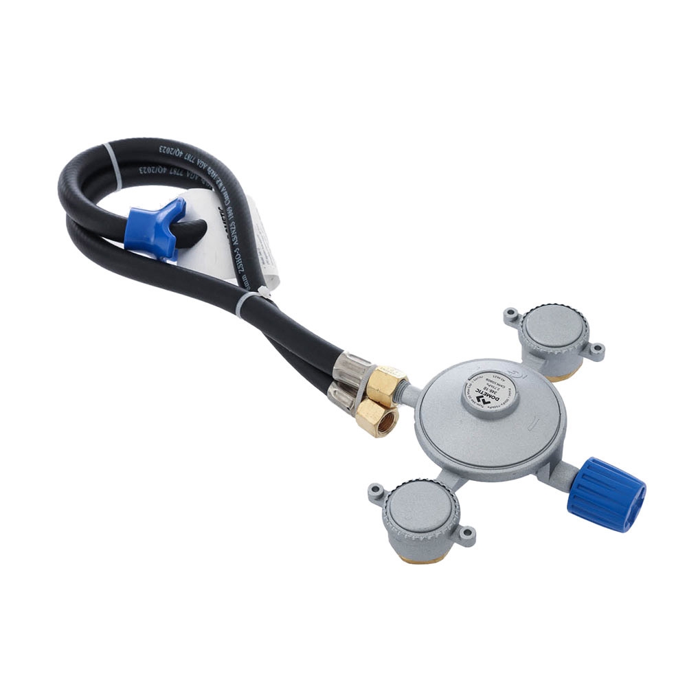 Dometic Dual Gas Cannister Adapter for BBQs and Cookers