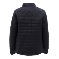 Black Shag Padded Puffer Jacket Thumbnail Black Shag Padded Puffer Jacket