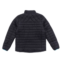 Black Shag Padded Puffer Jacket Thumbnail Black Shag Padded Puffer Jacket