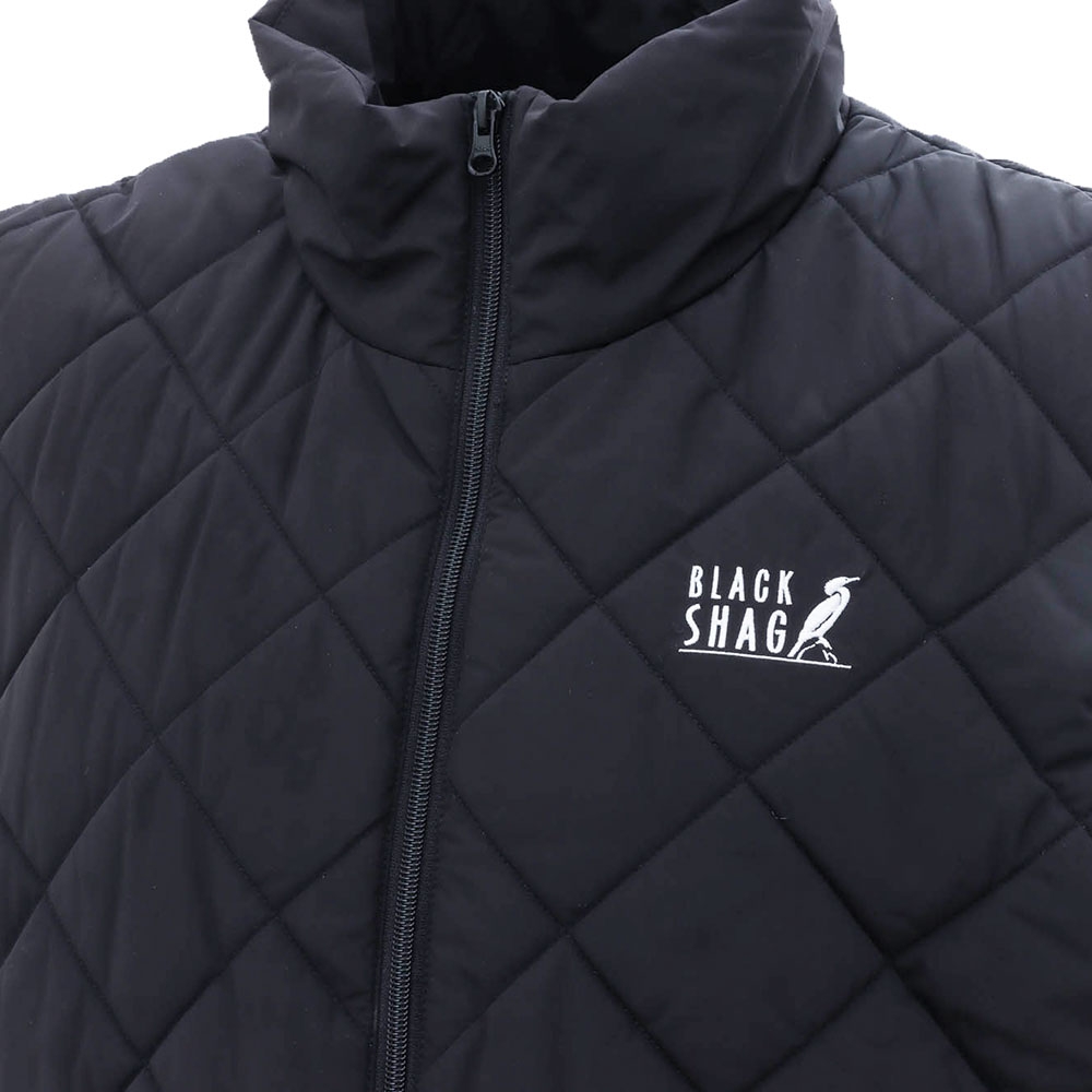 Black Shag Heated Puffer Vest