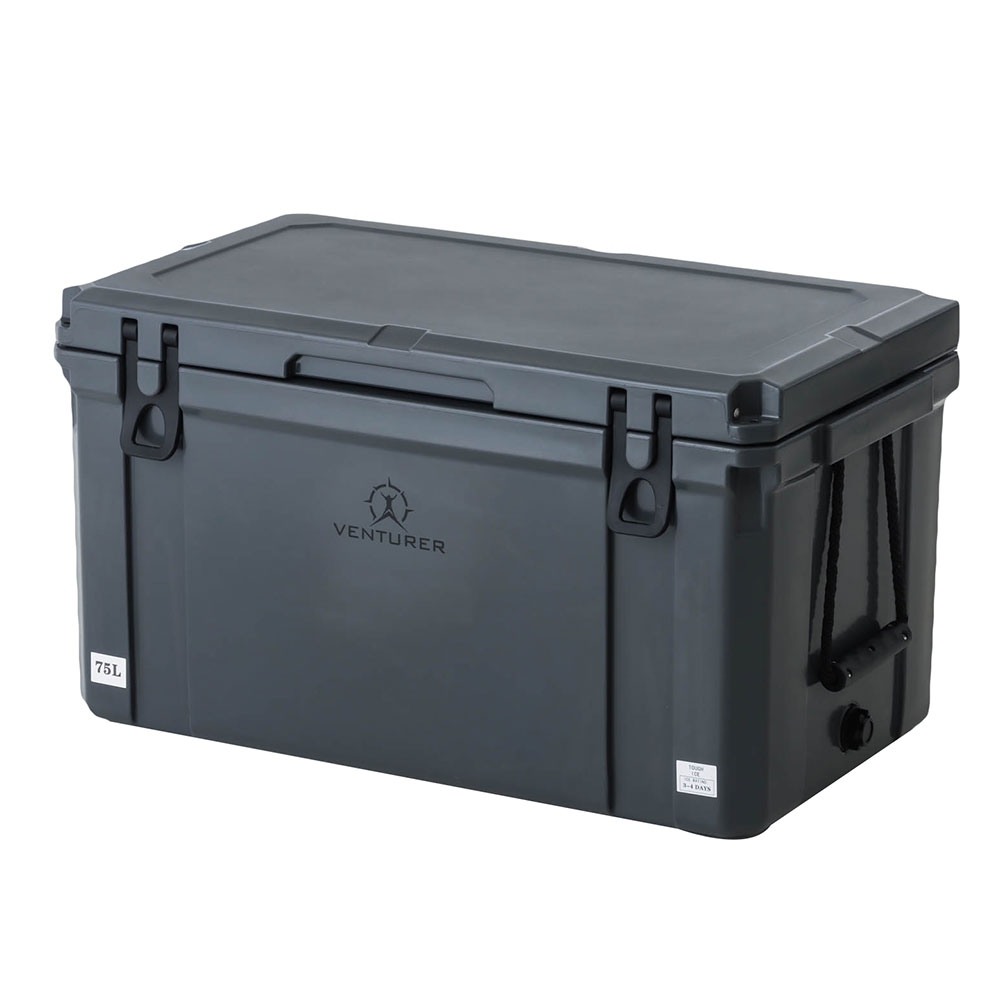 Venturer Tough Ice Chilly Bin Cooler 75L Graphite