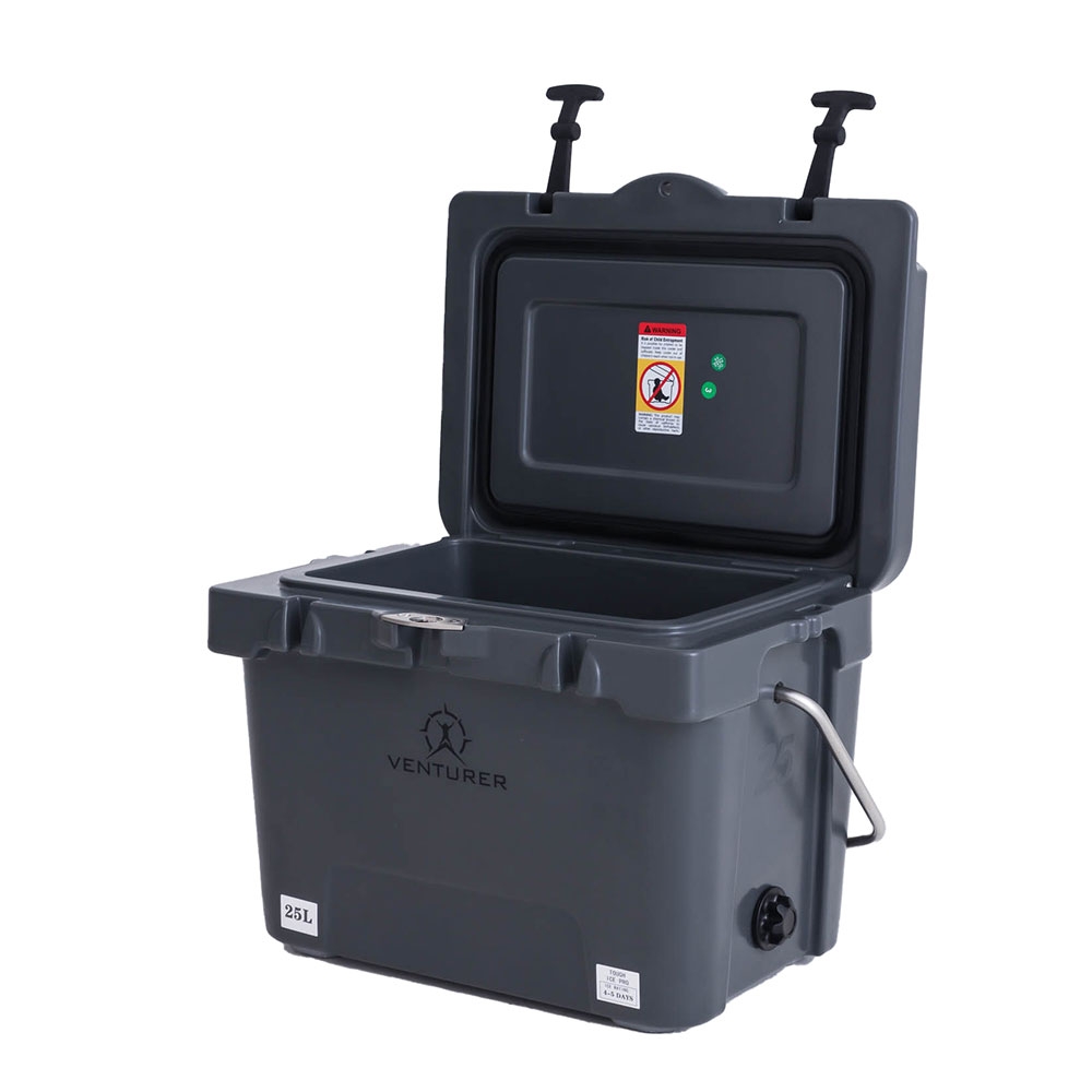 Venturer Tough Ice Pro Chilly Bin Cooler 25L Graphite