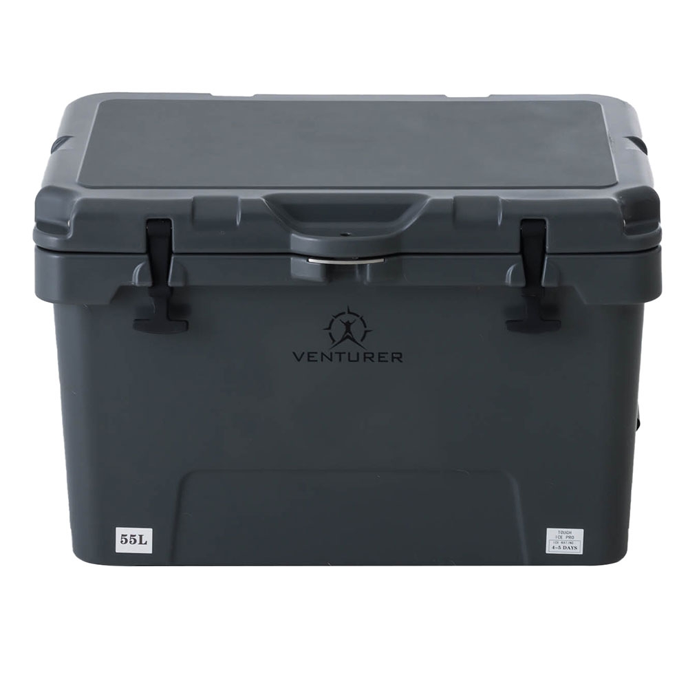 Venturer Tough Ice Pro Chilly Bin Cooler 55L Graphite